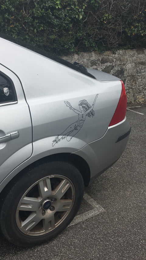 Large Clear Waterproof Stickers