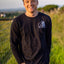 Black Bloom Long Sleeve Tee
